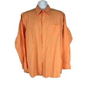 Alexander Julian Colours Men's Long Sleeved Button Down Dress Shirt Size L